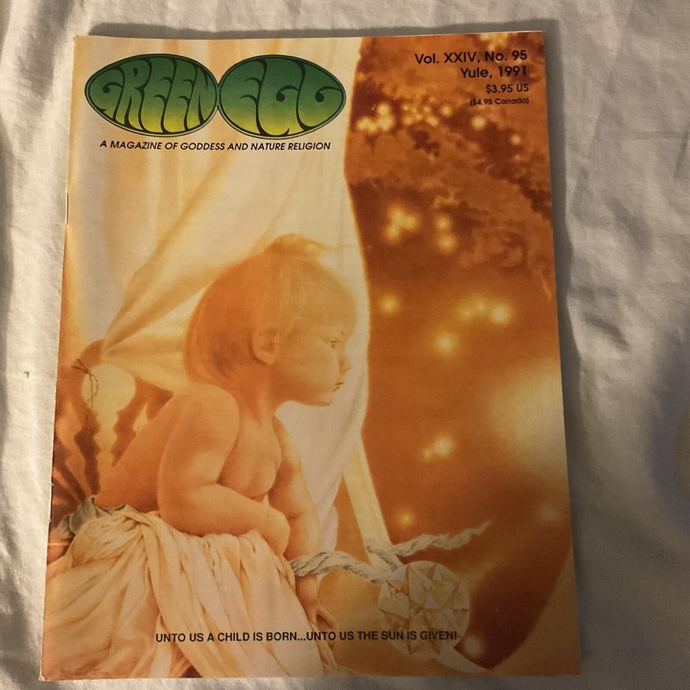 GREEN EGG MAGAZINE  Vol 24 # 95 Yule 9991